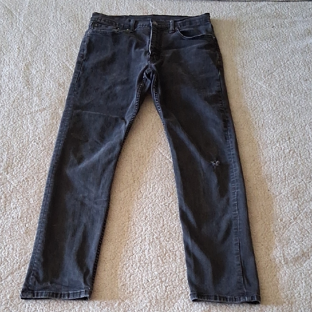 Levi's Women's Charcoal Straight Leg Jeans